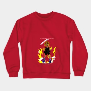 I turn Super Saiyan when I'm angry! Crewneck Sweatshirt